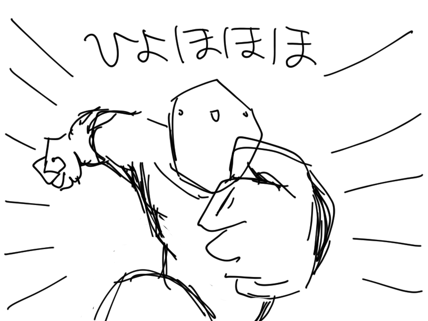 ClipStudioPaintで動画描いてみるテスト1