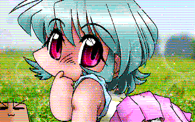 [PC8801 デジタル8色形式作成手順 10]