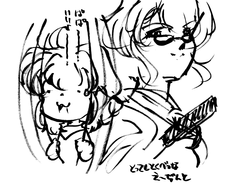 酔った勢いで某特撮ドラマを描いてみる1