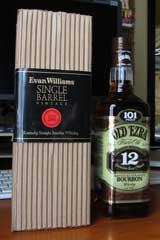 EvanWilliams SINGLE BARRELと、エズラの12年…火曜にいただきましょうヽ(^.^;)丿