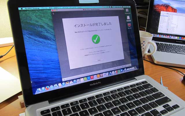 「このバージョンのosx用に起動可能なディスクイメージファイルを作成できませんでした。」とのエラーでMacOS10.11上のParallels12にMacOS10.7.5をインストール出来なかった(^_^;)で、10.6.8のマシンを引っ張り出すとゆー事態に…ヽ(^.^;)丿