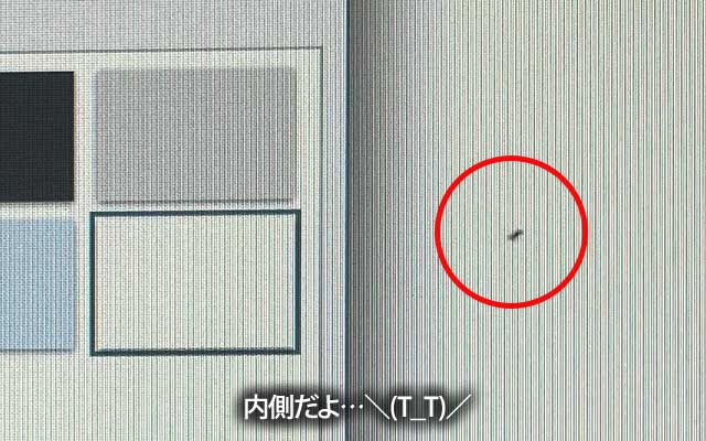 内側かよっ!つか、そんなトコ入れるんかよっ!?\(T_T)/